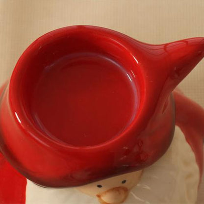 Cute Santa Candle Holder Xmas     Christmas Party
