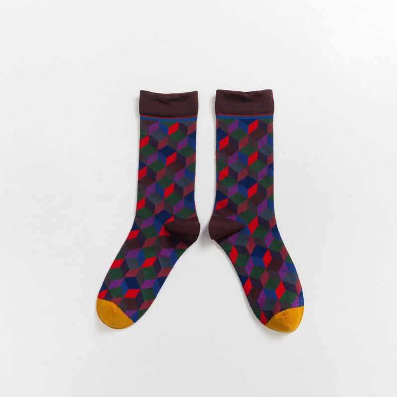 Designer Socks Children Boneless Sewing Head Pop Style Small Red Book Women'S Cotton Socks