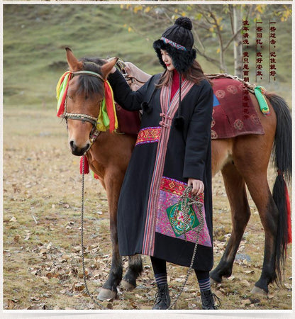Winter Ethnic Wind Oversize Women'S Cotton-Padded Jackets