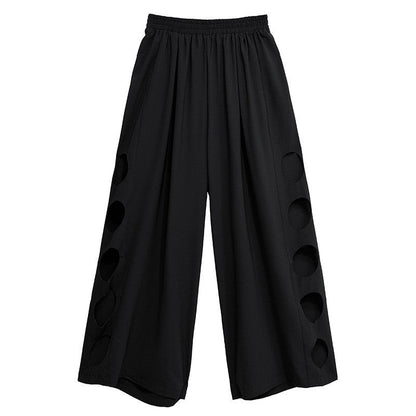 Cutout High Waist Wide Leg Pants For Women