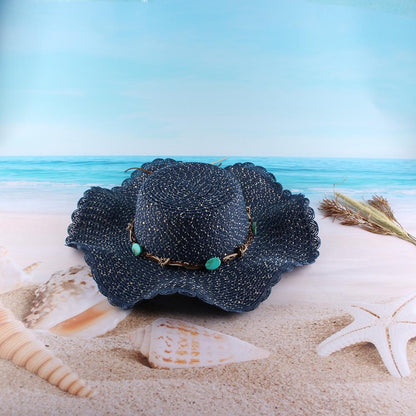 New Spring And Summer Outdoor Sun Protection Big-Edge Sun Hat