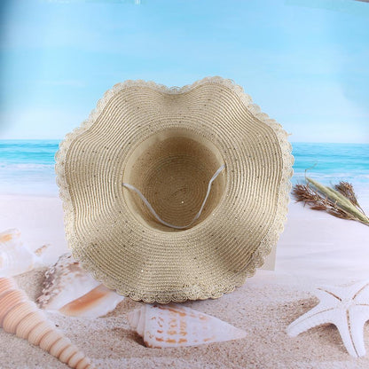 New Spring And Summer Outdoor Sun Protection Big-Edge Sun Hat