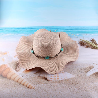 New Spring And Summer Outdoor Sun Protection Big-Edge Sun Hat