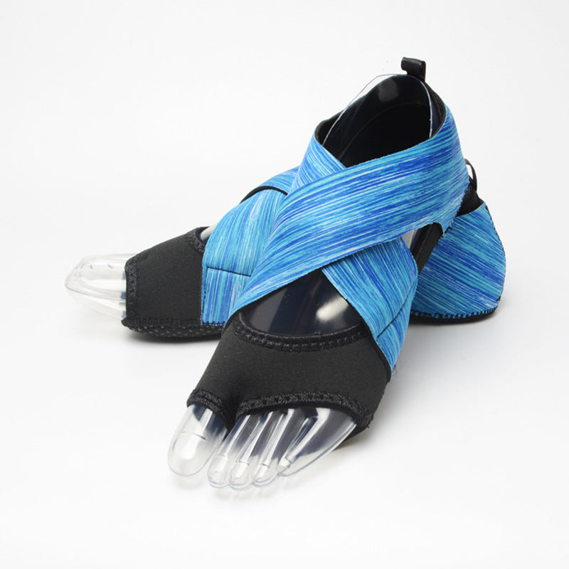 Professional Training Gymnastics Dance Anti Slip Glue Point Leakage Toe Elastic Skin Socks