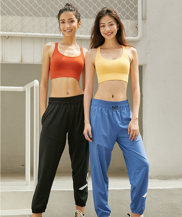 Yoga Vest Breathable Gathers Fitness Professional Bra Sports Underwear Female Shock-Proof Running Bra