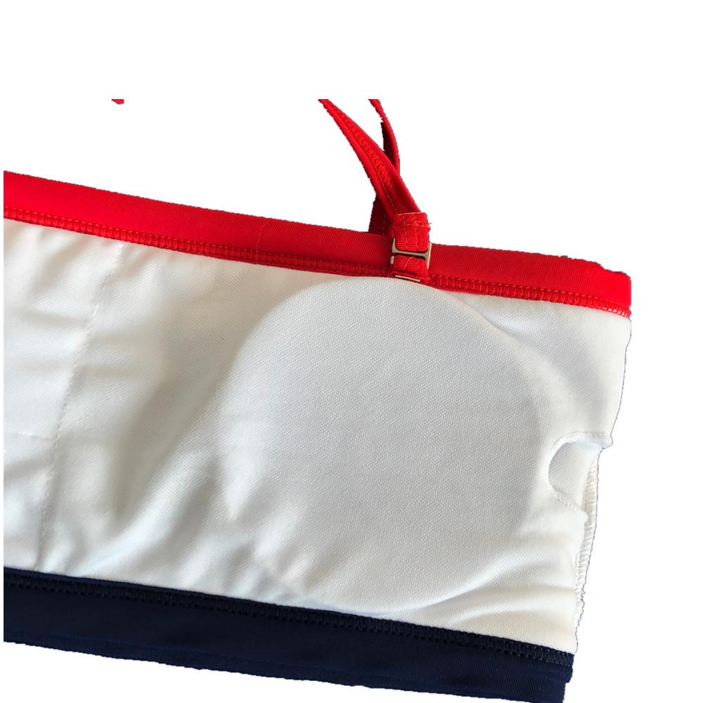 Sexy Female Bikini Small Fresh Striped Split Swimsuit