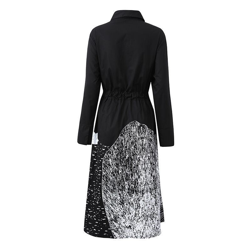 Printed Midi Dress