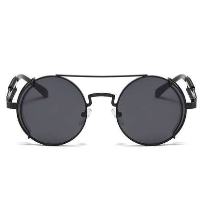 Vintage Steampunk Metal Sunglasses for Men and Women