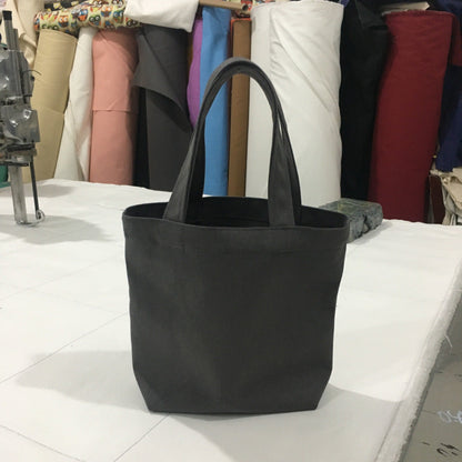 DIY Blank Hand-Painted Canvas Tote Bag Stylish Cotton Lunch Bag