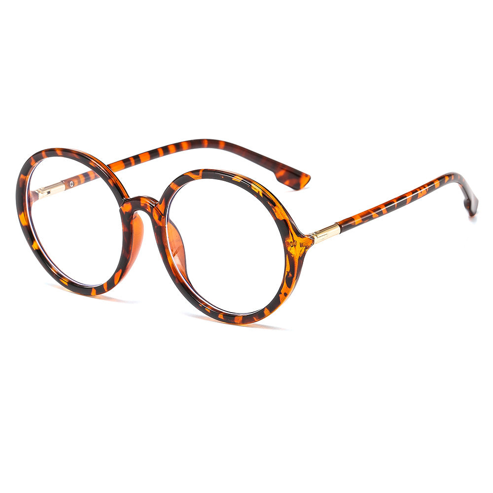 Round Frame Blue Light Blocking Glasses Stylish Casual Optical Frames