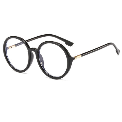 Round Frame Blue Light Blocking Glasses Stylish Casual Optical Frames