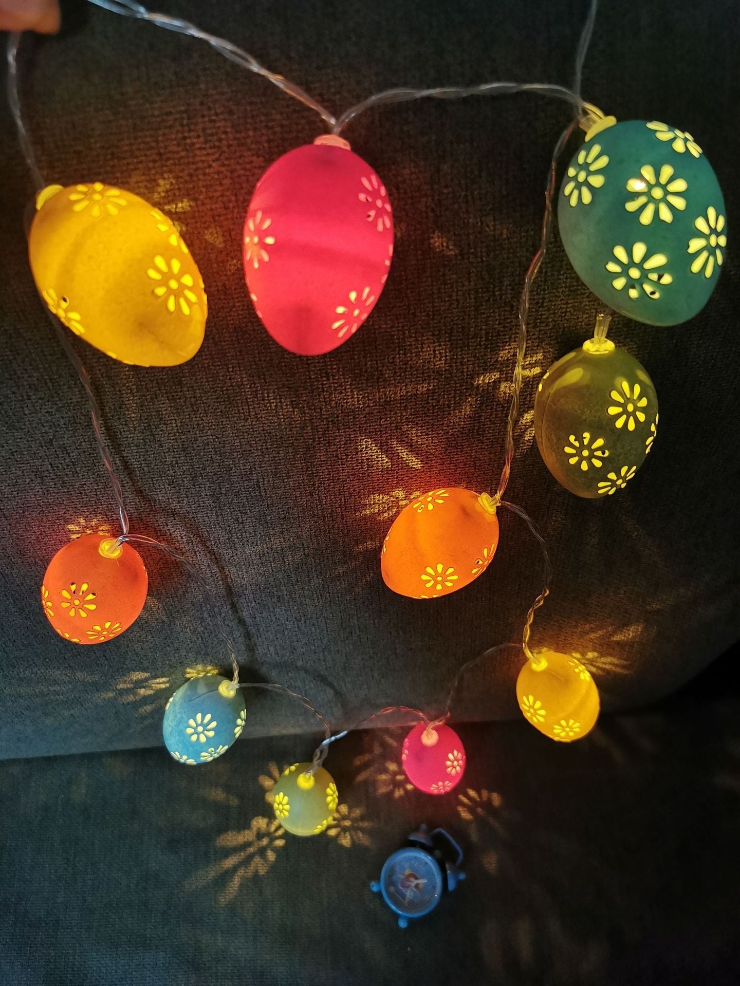 Light String Led Easter Egg Light String Easter Lighting Christmas Gift Box Decorative Lights
