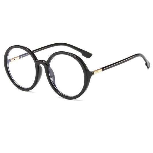 Round Frame Blue Light Blocking Glasses Stylish Casual Optical Frames