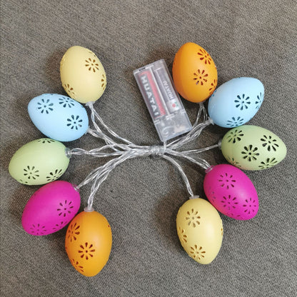 Light String Led Easter Egg Light String Easter Lighting Christmas Gift Box Decorative Lights