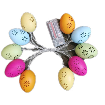 Light String Led Easter Egg Light String Easter Lighting Christmas Gift Box Decorative Lights