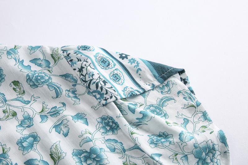Spring And Summer Women'S Holiday Printed Skirt Bohemian Dress