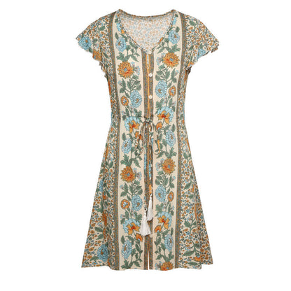 Tunics For Women'S Tunic  Beach New Summer Print Swimsuit Beach Dress