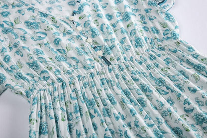 Spring And Summer Women'S Holiday Printed Skirt Bohemian Dress