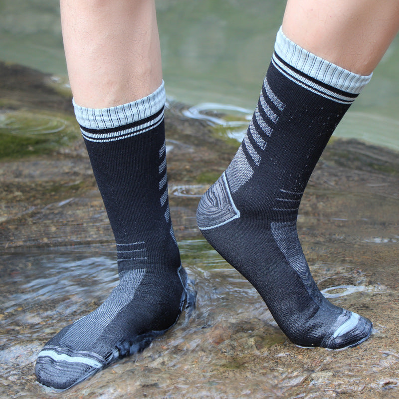 Waterproof Hiking Socks Waterproof Breathable Ski Socks Outdoor Warm Men And Women Waterproof Socks