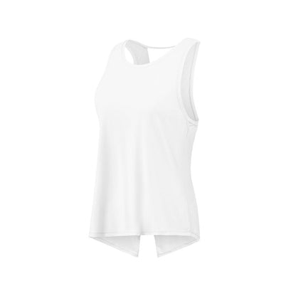 Quick-Dry Mesh Yoga Gym Hoodie Loose Breathable Running Sports Vest Sleeveless T-Shirt