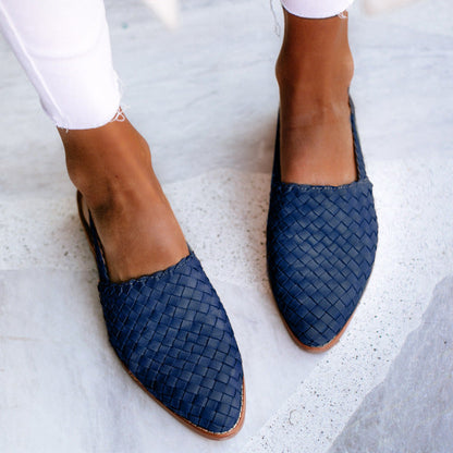 Women'S Pointed Toe Strap Flat Sandals