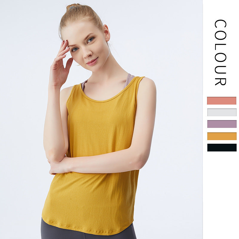 Back Hollow Thin Belt Female Top Yoga Fitness Vest Female Sling Dry Breathable Hoodie Loose Thin