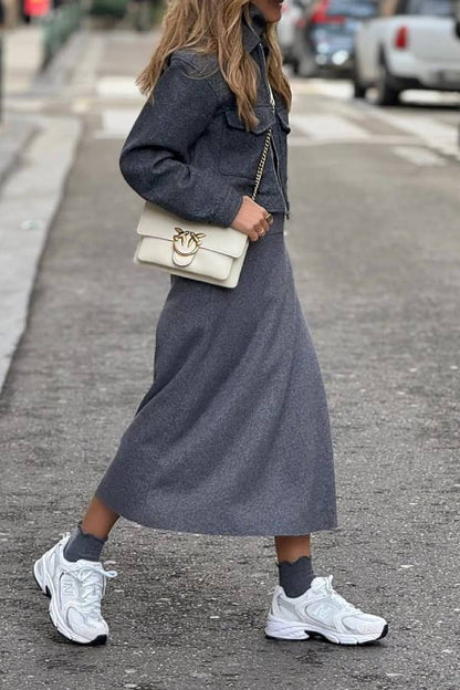 Soft cropped jacket