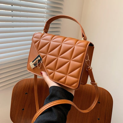 Fashion Recreational Simple Quadrate  Crossbody Bag