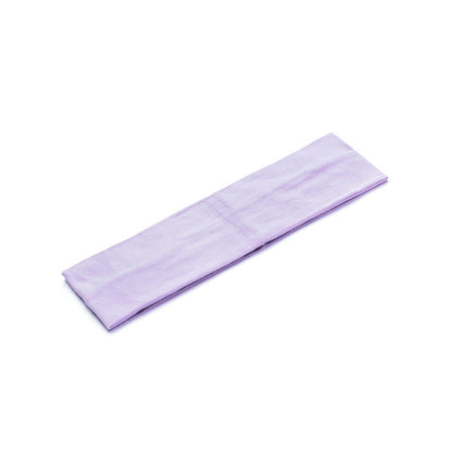 Solid Color Button Mask Hair Band Anti-Strangulation Cotton Elastic Yoga Fitness For Men And Women Sports Wash Hair Accessories Can Be Customized