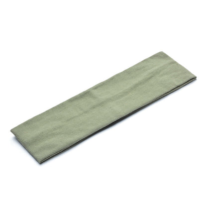 Solid Color Button Mask Hair Band Anti-Strangulation Cotton Elastic Yoga Fitness For Men And Women Sports Wash Hair Accessories Can Be Customized