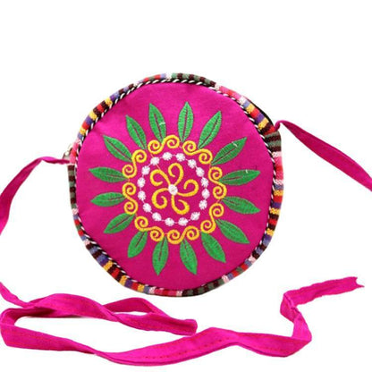 Tibet National Wind Sunflower Bags Canvas Bags Single Shoulder Bags