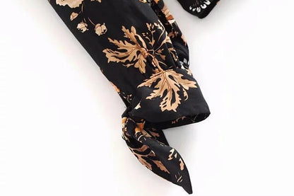 2018 Bohemia Long Sleeve Print Tops