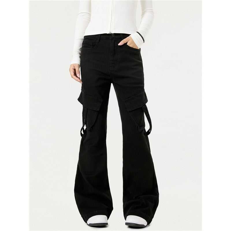 Dark Vintage Micro Baggy Cargo Pants