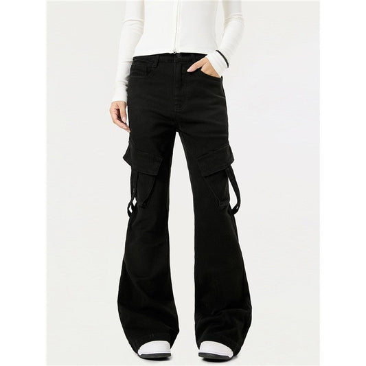 Dark Vintage Micro Baggy Cargo Pants