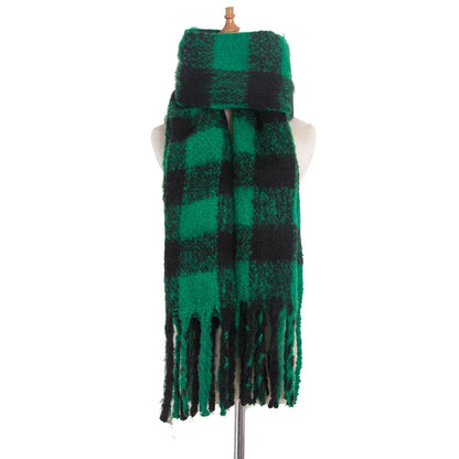 Stripe Tassel Soft Scarves