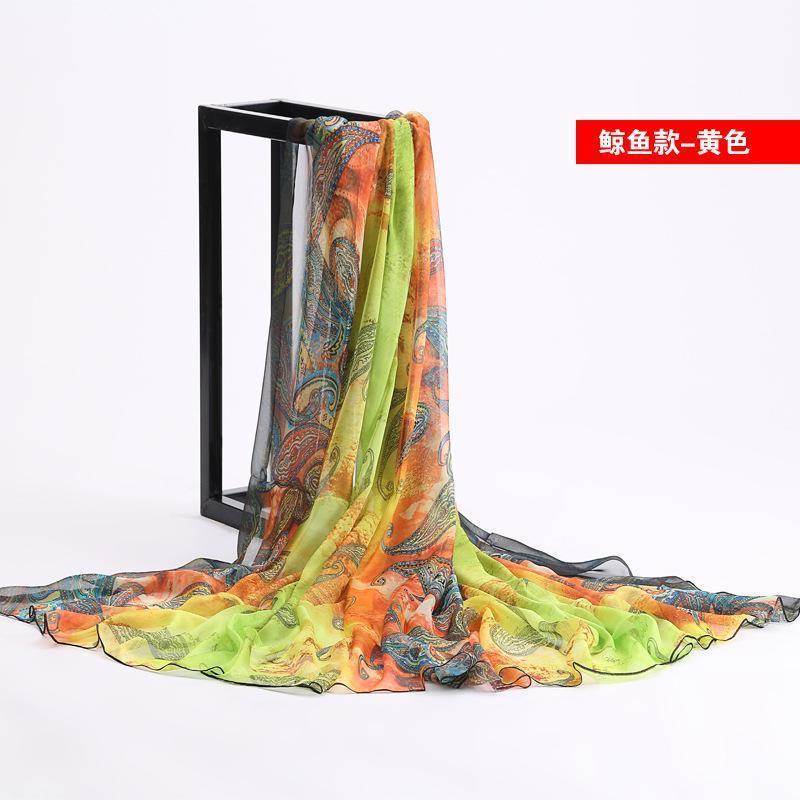 24 Color Printed Shawl Seaside Sunscreen Beach Towel Scarves