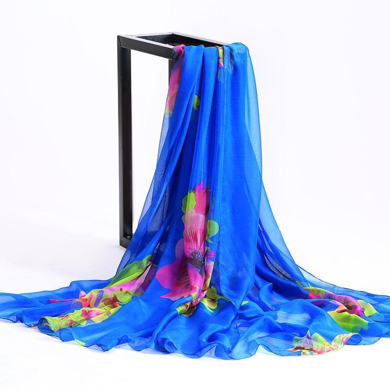 24 Color Printed Shawl Seaside Sunscreen Beach Towel Scarves