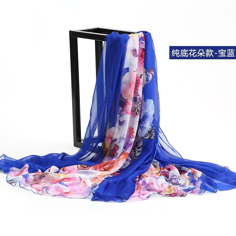 24 Color Printed Shawl Seaside Sunscreen Beach Towel Scarves