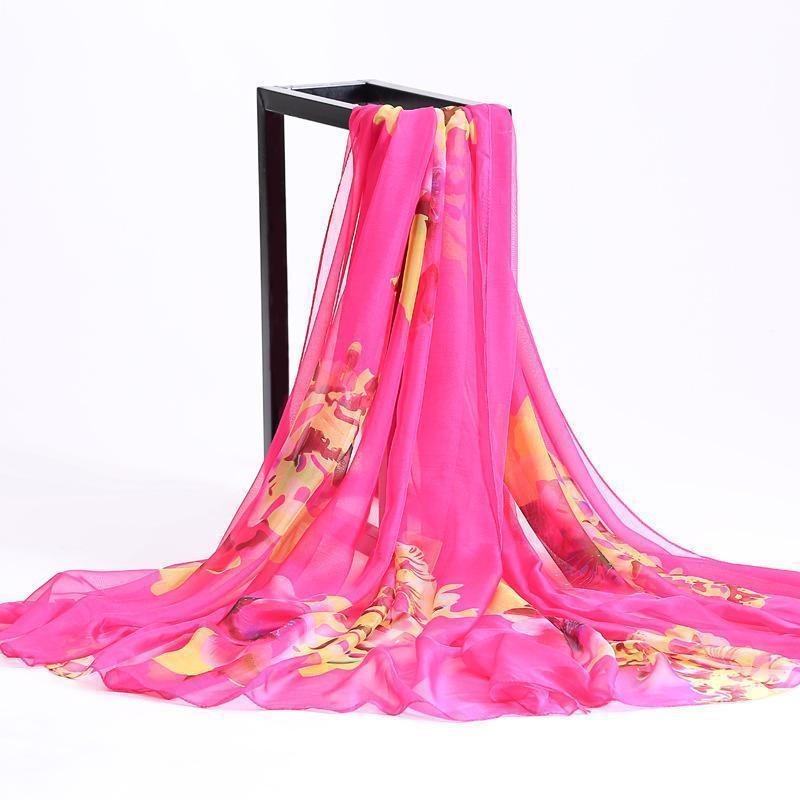 24 Color Printed Shawl Seaside Sunscreen Beach Towel Scarves