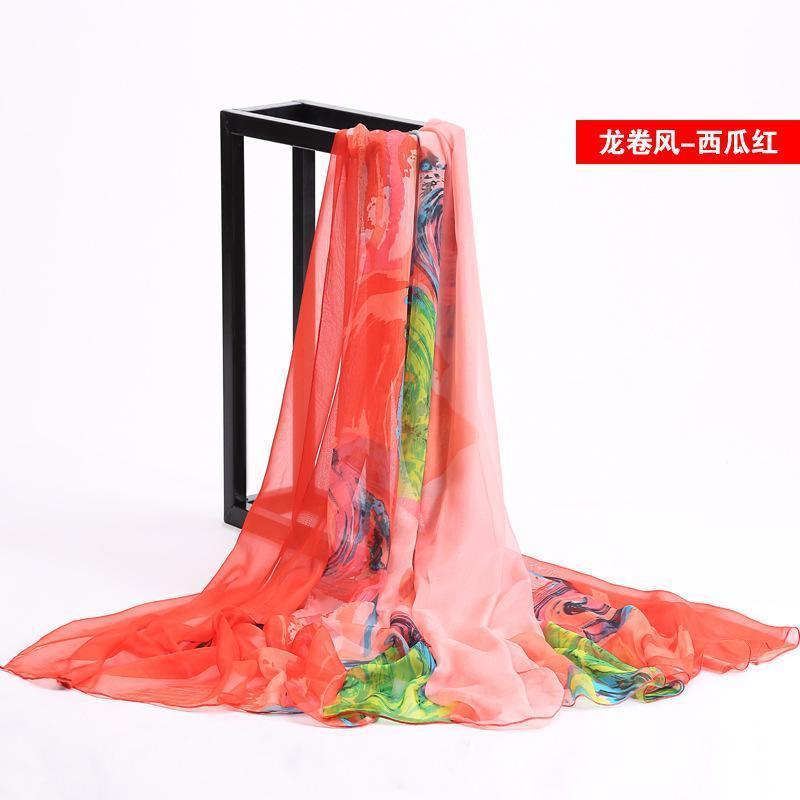 24 Color Printed Shawl Seaside Sunscreen Beach Towel Scarves
