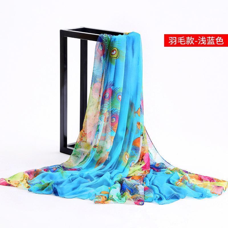 24 Color Printed Shawl Seaside Sunscreen Beach Towel Scarves