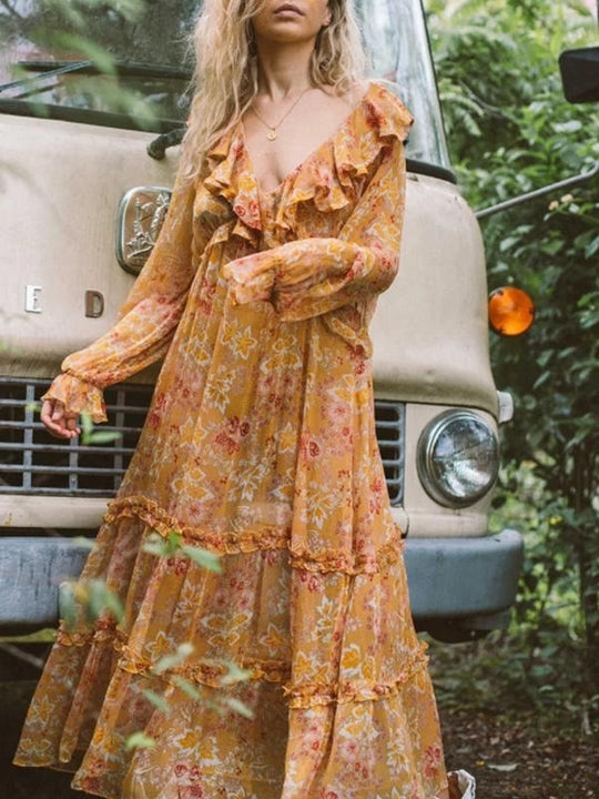 Ruffle Dress