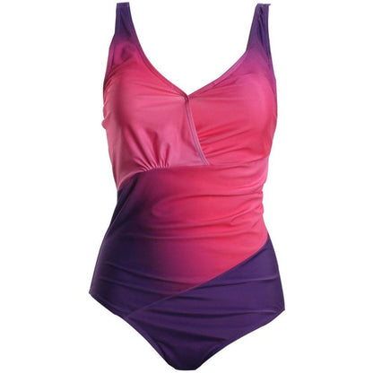 Digital Printing Rainbow Stitching Plus Size Sexy Bikini