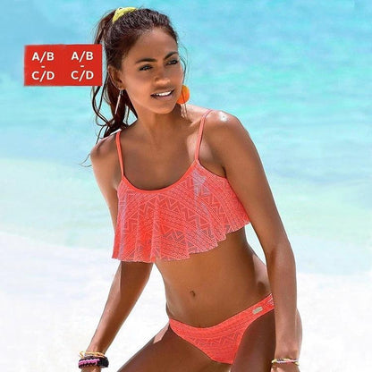 Sexy Multicolor Mesh Bikini
