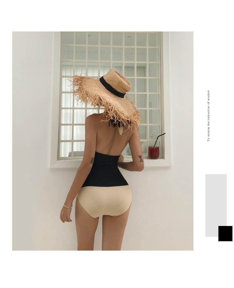 Ins Retro Siamese Sexy Bikini