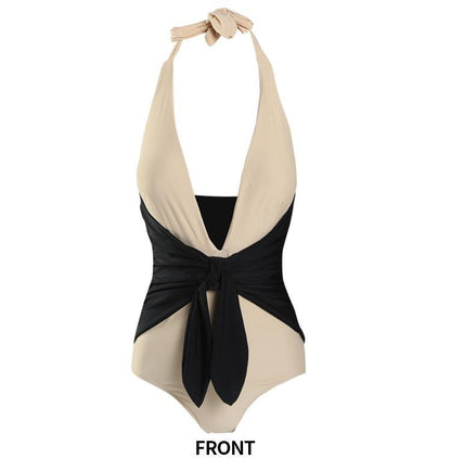 Ins Retro Siamese Sexy Bikini