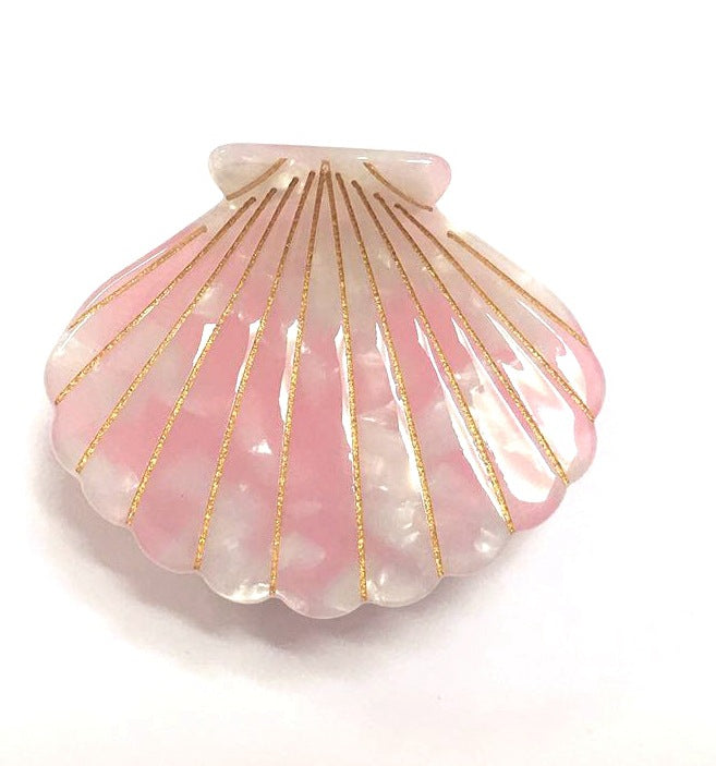 Simple Colorful Shell Acetate Claw Claw