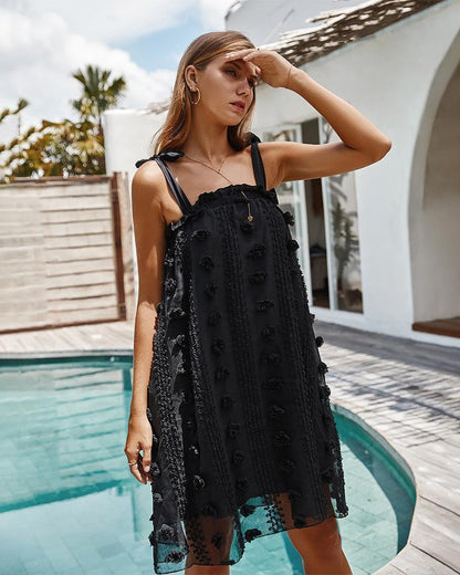 Suspender Summer Sexy Wrap Chest Loose Skirt