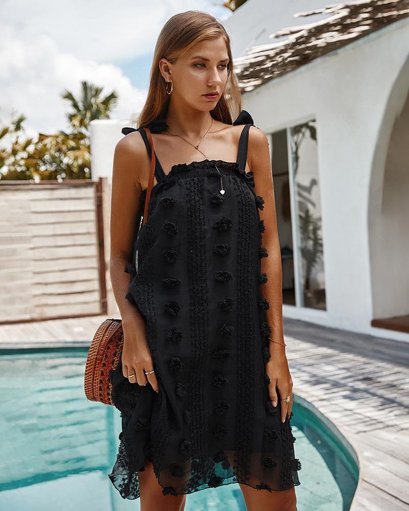 Suspender Summer Sexy Wrap Chest Loose Skirt