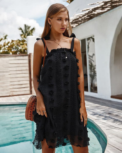 Suspender Summer Sexy Wrap Chest Loose Skirt